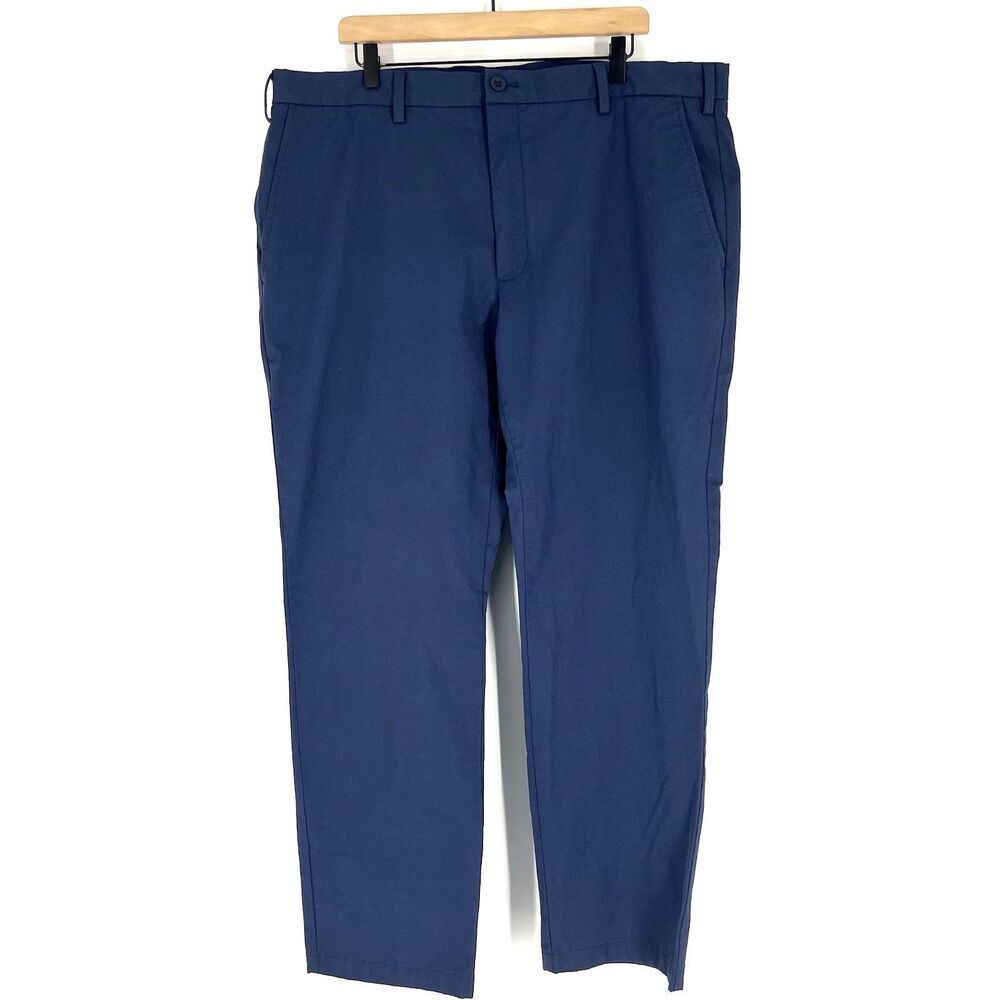Vineyard Vines OTG Pants Size 42x32 Mens Navy On The Go Performance Chino Golf